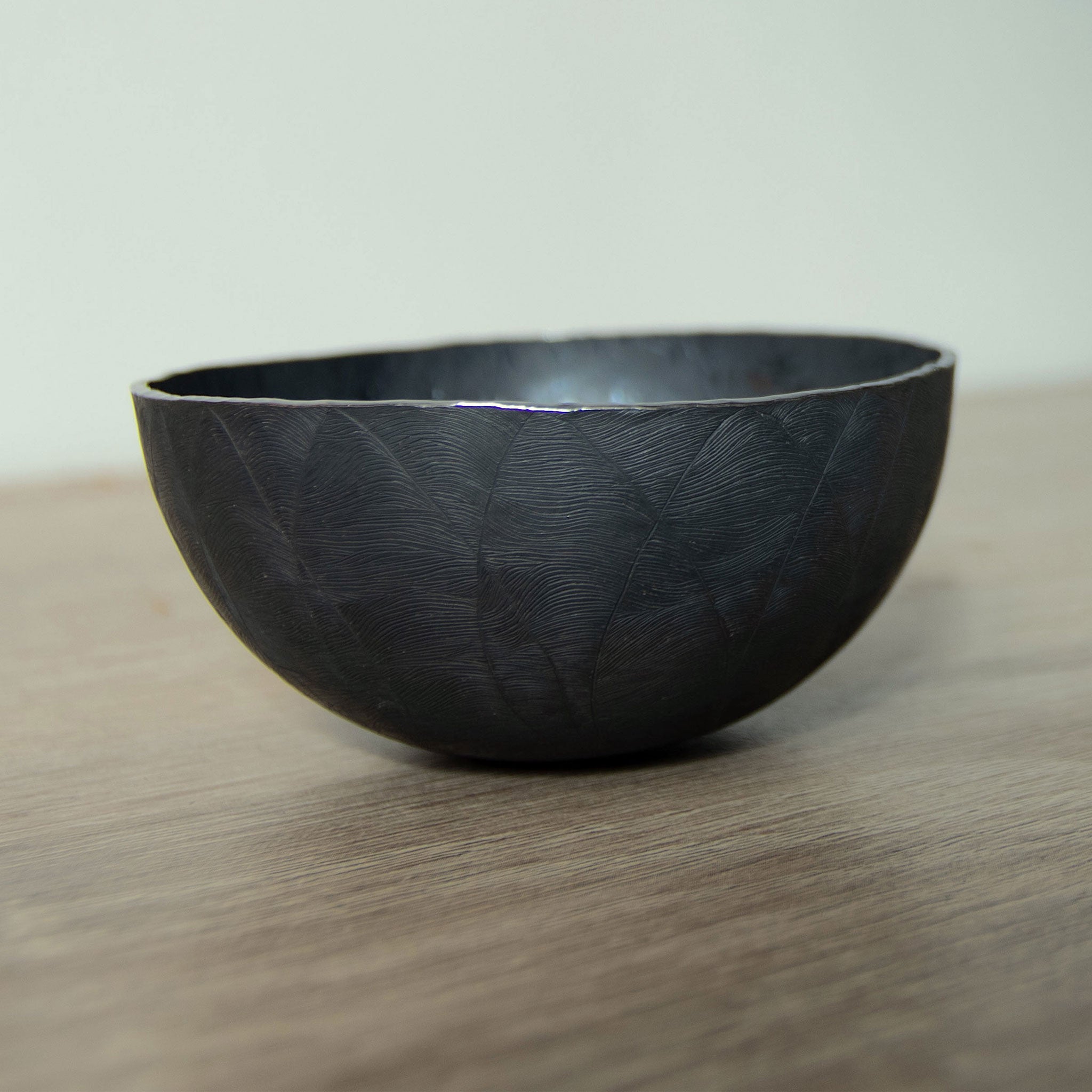 Oxidised Britannia Silver Eighth Whisper Bowl